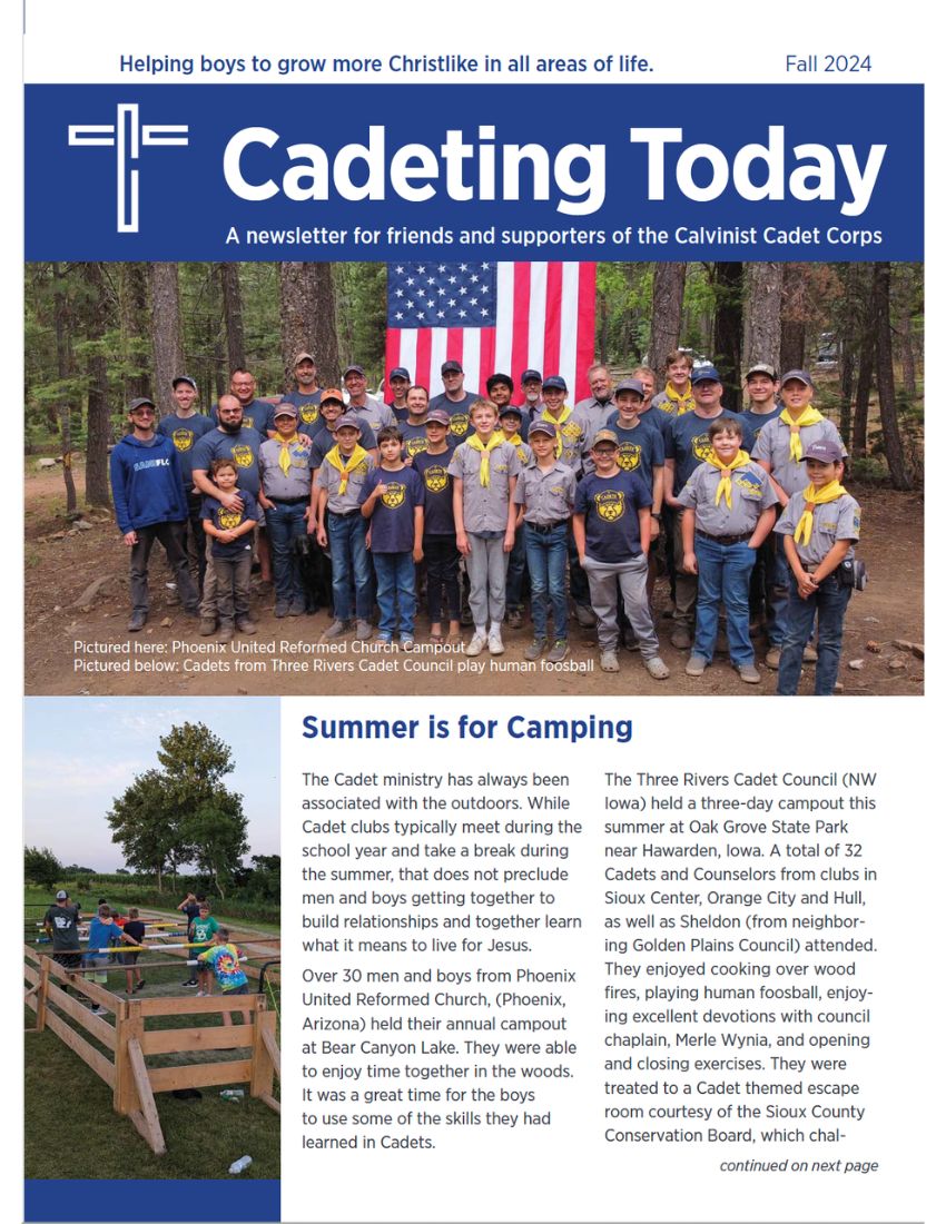 Cadeting Today cover-fall-2024
