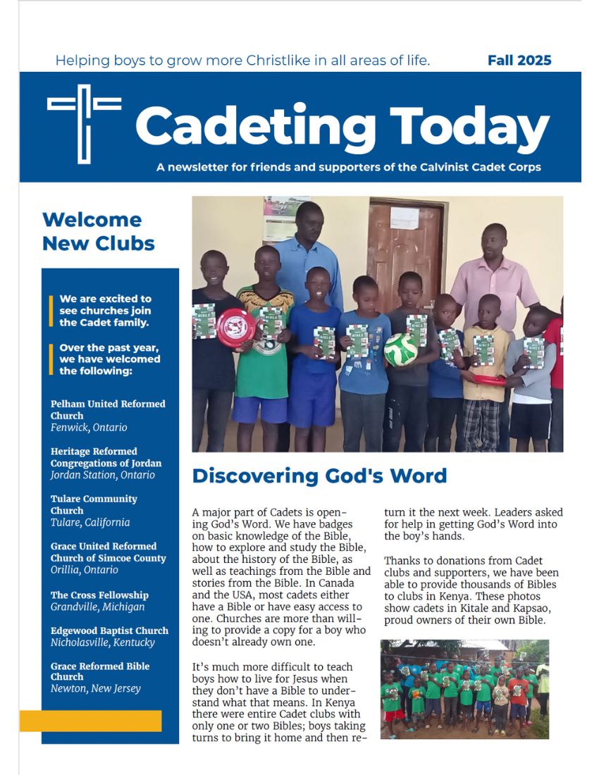 Cadeting Today cover-fall-2025