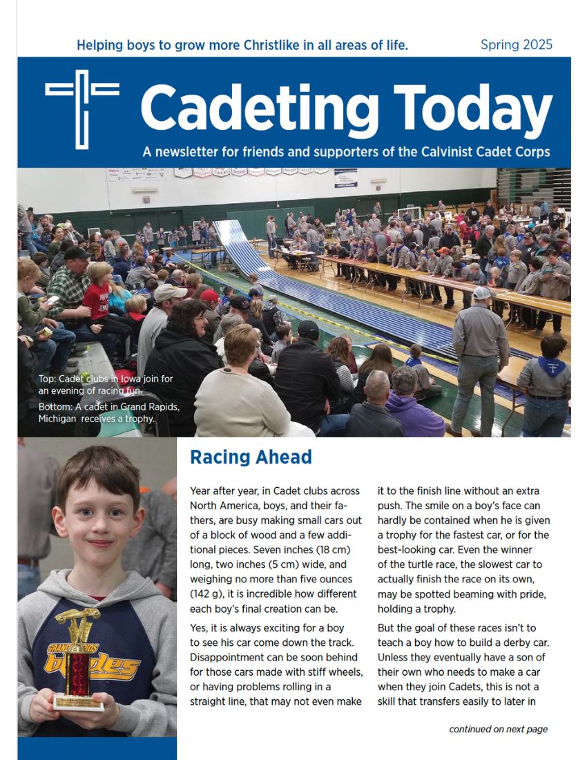Cadeting Today cover-spring-2025