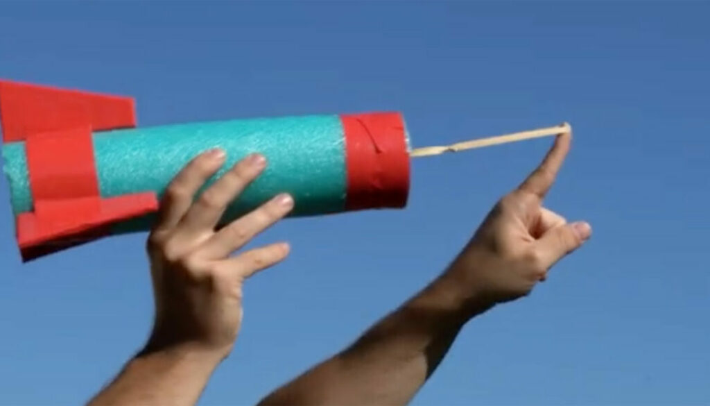 Summer Project - Pool Noodle Rocket - Cadets